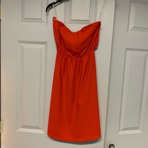 Orange dress